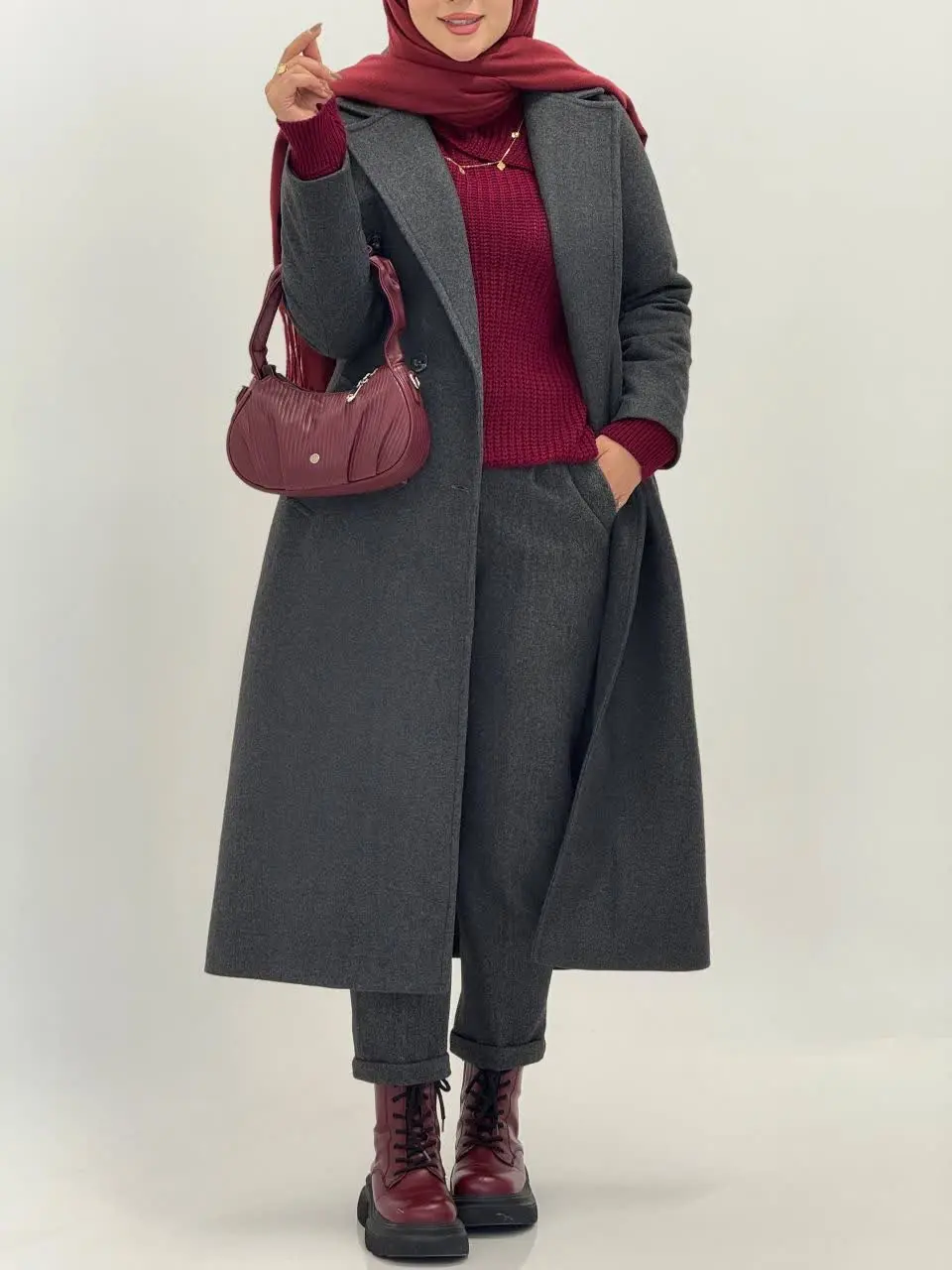 3665-پالتو مزونی برازنده